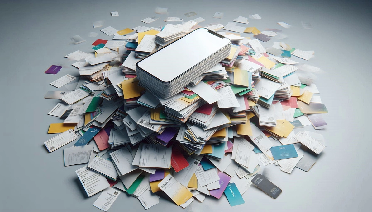 مقارنة بين بطاقة الأعمال الرقمية الورقية وبطاقة NFC